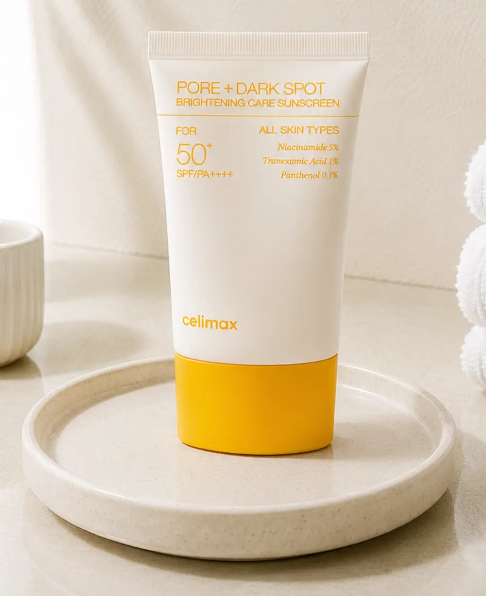 Celimax Pore + Dark Spot Brightening Sunscreen SPF50+ PA++++