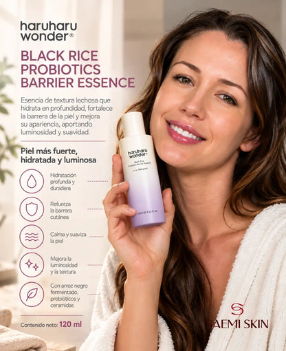 Haruharu Wonder Black Rice Probiotics Barrier Essence