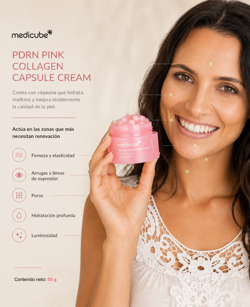 Medicube PDRN Pink Collagen Capsule Cream