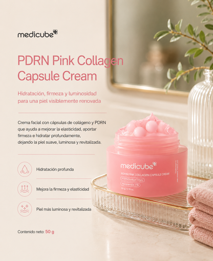 Medicube PDRN Pink Collagen Capsule Cream