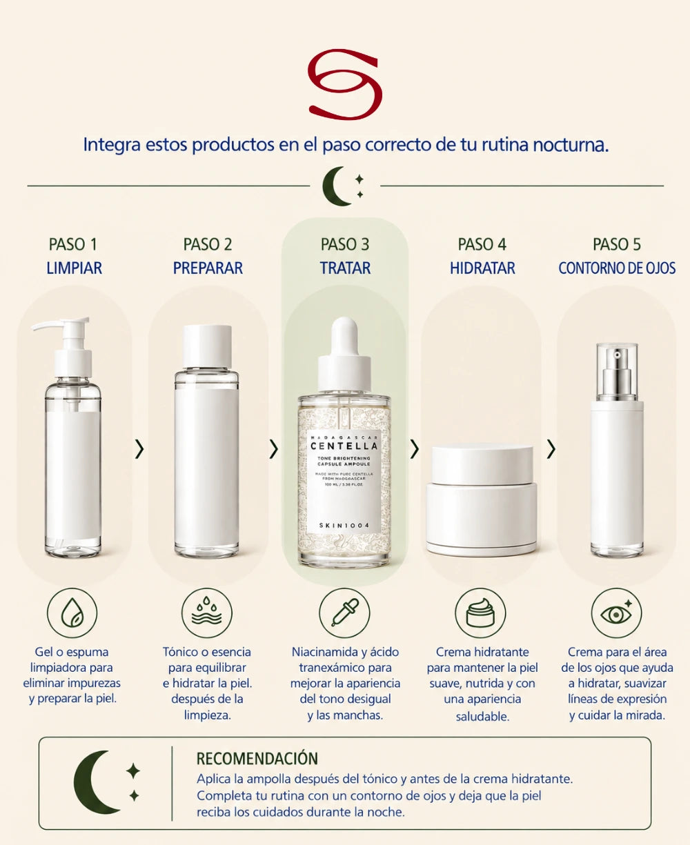 Skin1004 Madagascar Centella Tone Brightening Capsule Ampoule