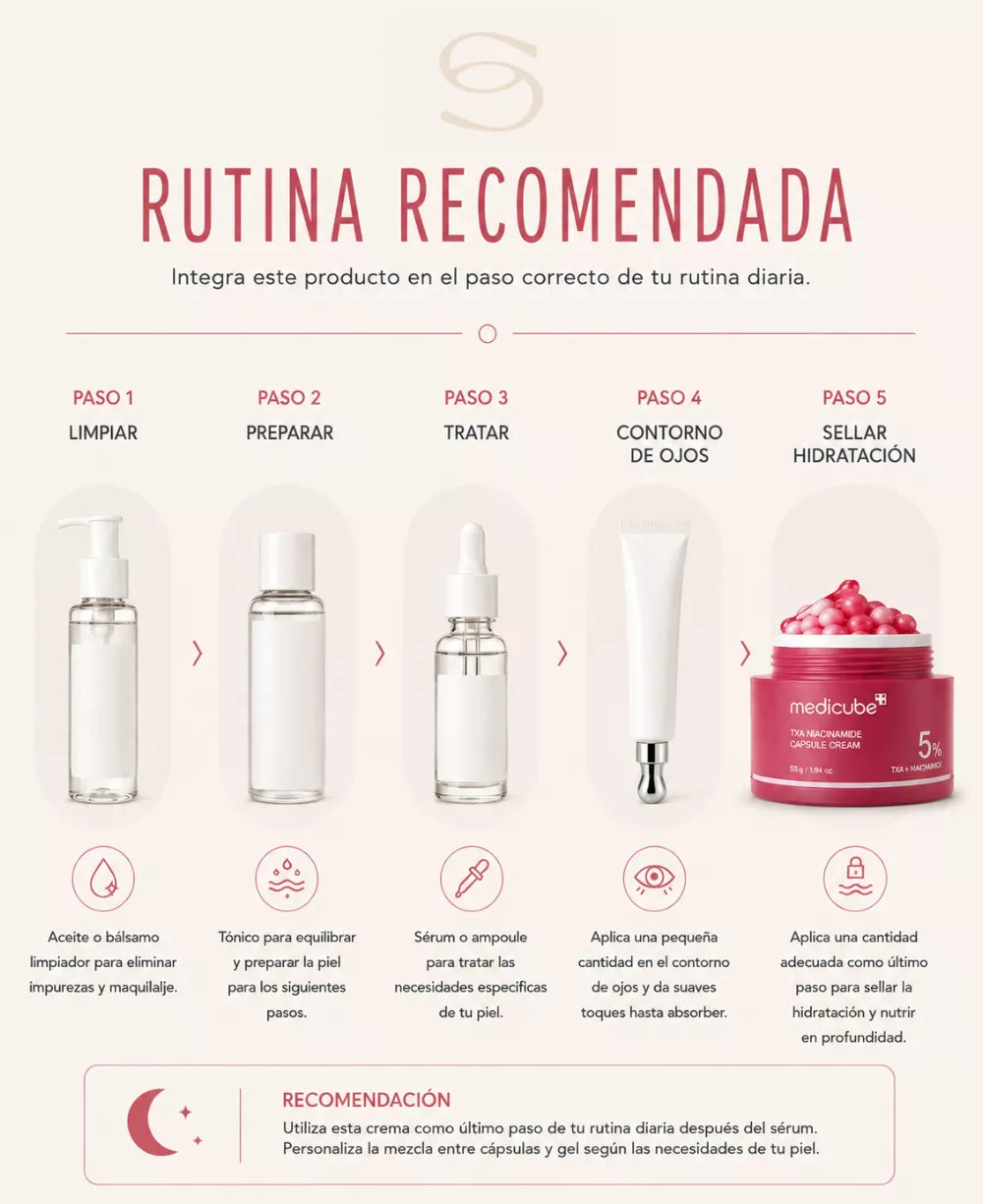 Medicube TXA Niacinamide Capsule Cream